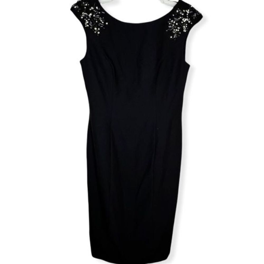 Vince‎ Camuto Black Dress With Embellishments